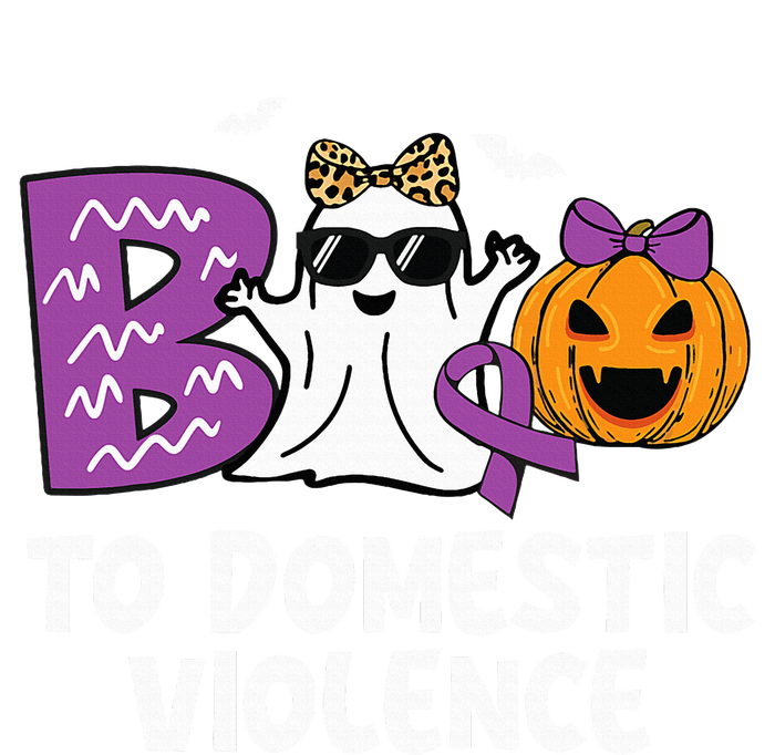 Boo To Domestic Violence Domestic Violence Awareness T-Shirt