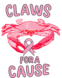 Breast Cancer Awareness Claws For A Cause Crab Full Zip Hoodie