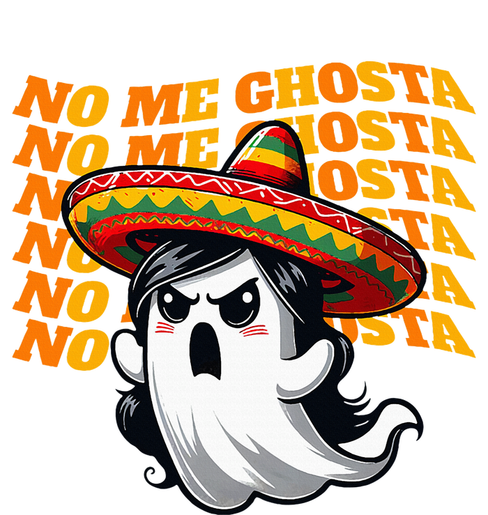 No Me Ghosta Funny Mexican Halloween Ghost Cooling Performance Crew T-Shirt