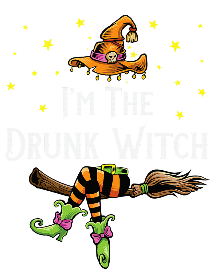 Im the Drunk Witch Halloween Matching Group Costume Kids Long Sleeve Shirt