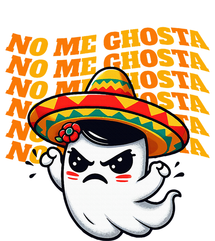 No Me Ghosta Funny Mexican Halloween Ghost Tie Dye Hoodie