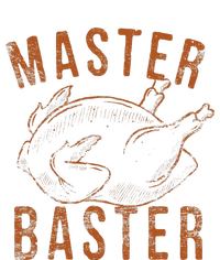 Master Baster Funny Turkey Print Happy Thanksgiving Day Women's Racerback Tank