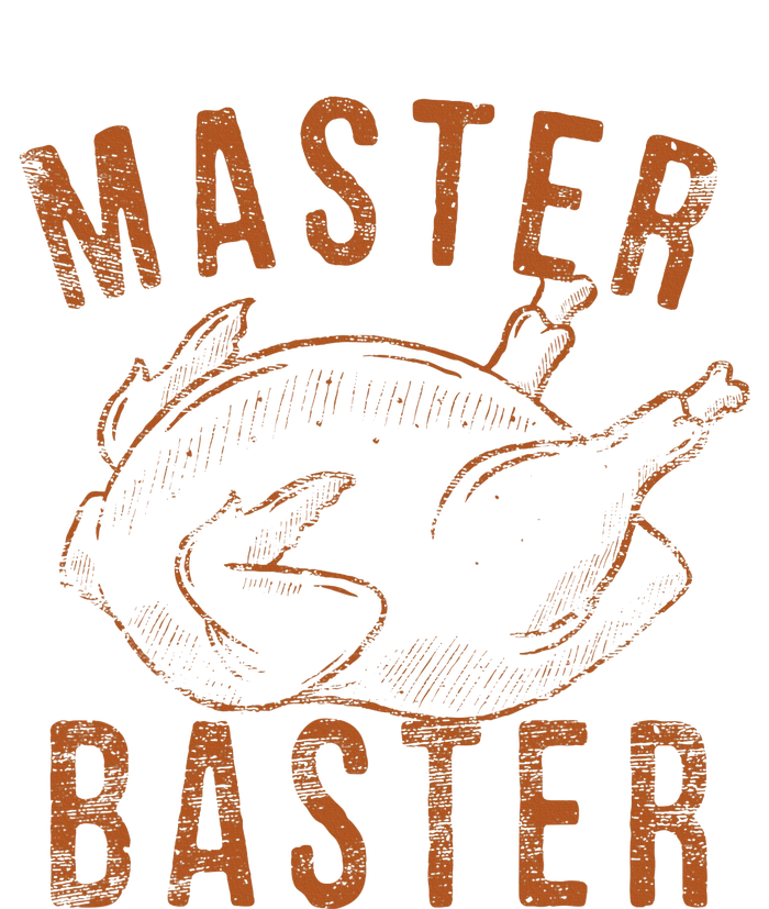 Master Baster Funny Turkey Print Happy Thanksgiving Day Women's Racerback Tank