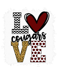 Cougars Mascot Love  School Spirit Fantastic Gifts Tank Top