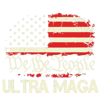 Ultra Maga Funny Anti Biden Us Flag Pro Trump Trendy Premium Crewneck Sweatshirt