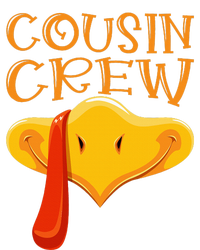 Cousin Crew Turkey Matching Family Thanksgiving Party Pajama High Crown Mesh Back Trucker Hat