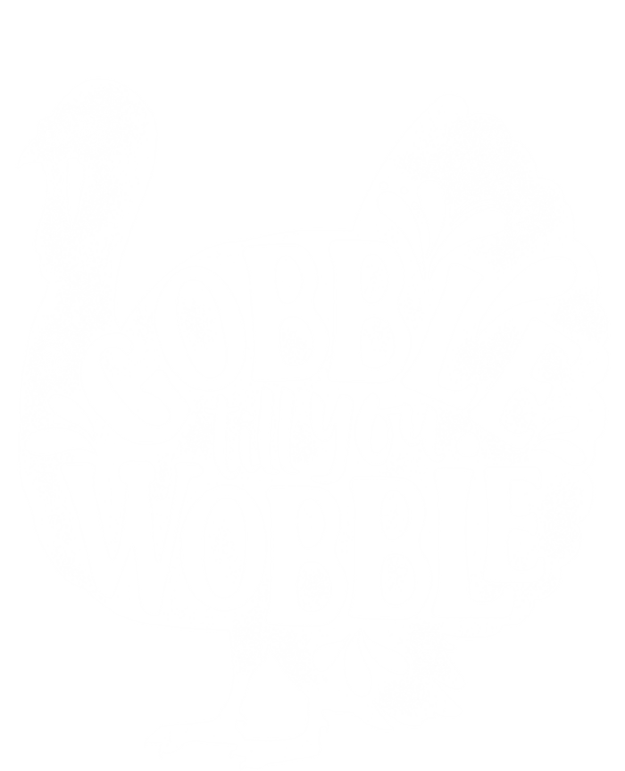 Gobble Till You Wobble Happy Thanksgiving Day Turkey Funny Gift Tie-Dye Long Sleeve Shirt