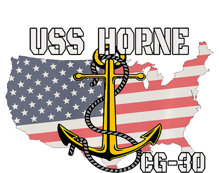 USS Horne CG30 Cruiser Veterans Day Son Father Grandpa Dad Long Sleeve Shirt