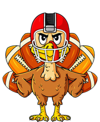 Thanksgiving Turkey Football Player Funny Hoodie