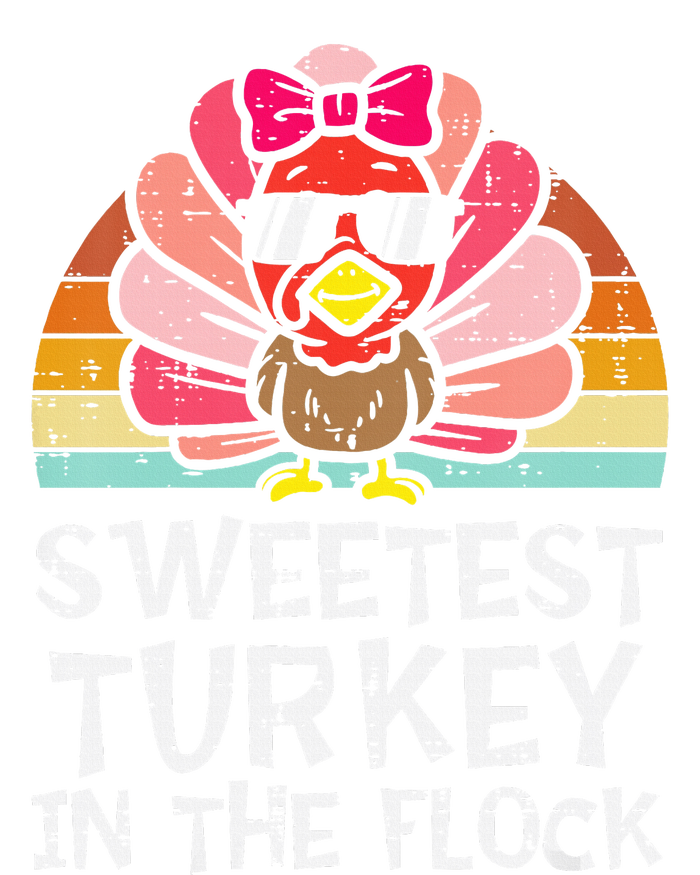 Sweetest Turkey In The Flock Thanksgiving Cooling Performance Long Sleeve Crew