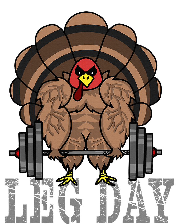 Funny Deadlifting Turkey Thanksgiving Leg Day Deadlift Kids Long Sleeve Shirt