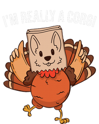 I'm Really A Corgi Thanksgiving Turkey Fake Corgi Dog T-Shirt