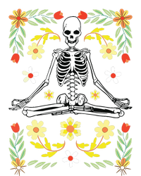 Meditating Skeleton Dia De Los Muertos Mexican Day Of Dead T-Shirt