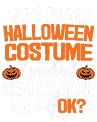 Funny Easy This Is My Halloween Costume Diy Last Minute Toddler Fine Jersey T-Shirt