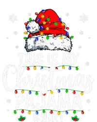 This Is My Christmas Pajama Lights Insulated Varsity Jacket