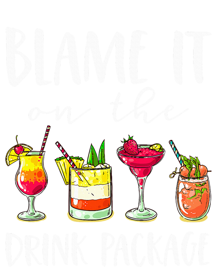 Funny Cruise Gifts Blame It On The Drink Package Toddler Sweatshirt