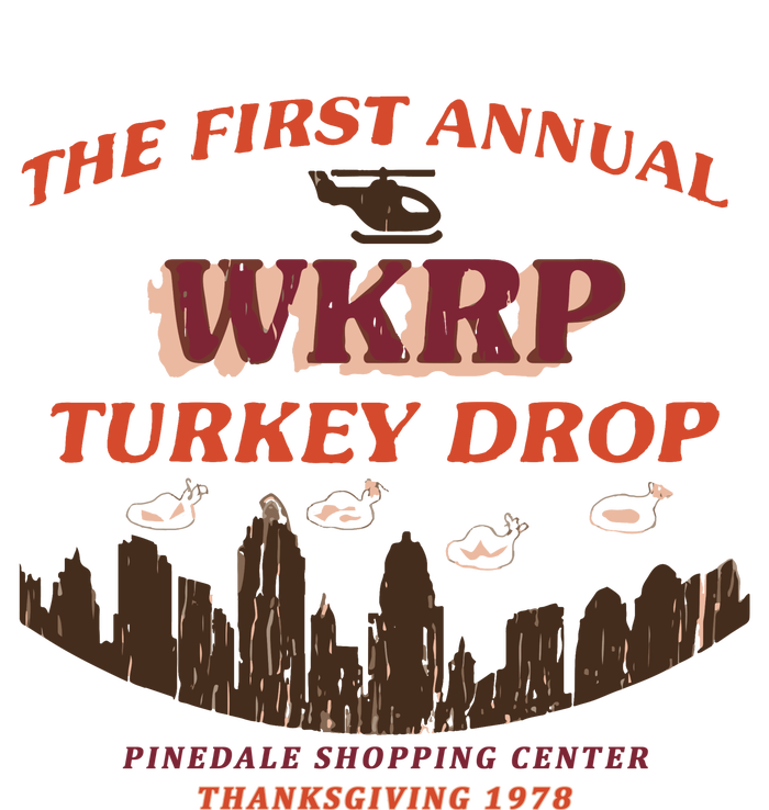 The First Annual Wkrp Turkey Drop 25L Jumbo Tote