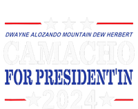 CAMACHO FOR PRESIDENT'IN 2024 Presidential Election Humor Striped Beanie with Solid Band