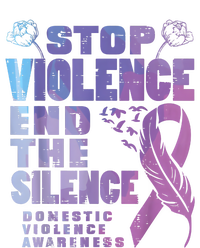 Stop Domestic Violence End Silence Awareness Toddler Long Sleeve Shirt