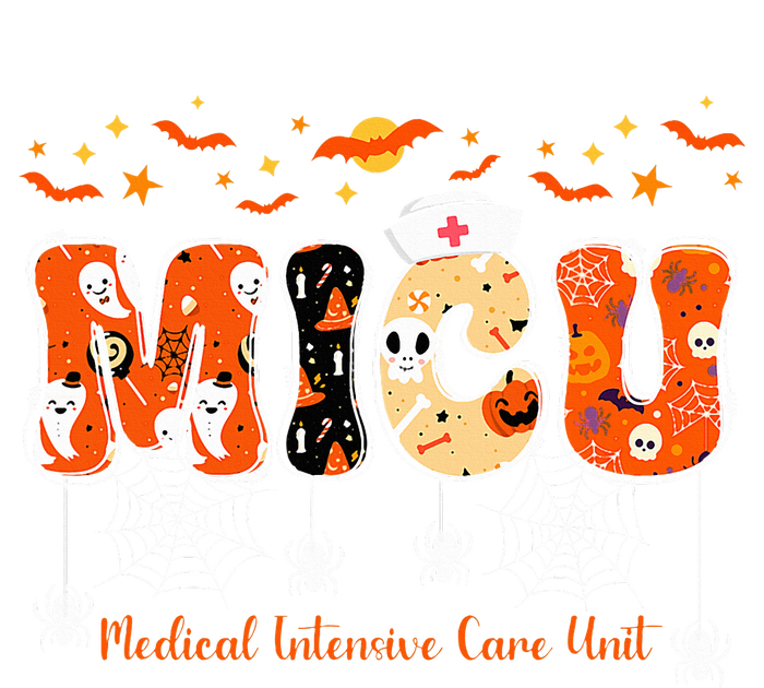 Micu Nurse Halloween Spooky Ghost Medical Intensive Care Infant Baby Jersey Bodysuit