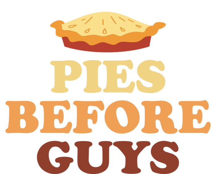 Pies Before Guys Funny Thanksgiving Short Acrylic Beanie