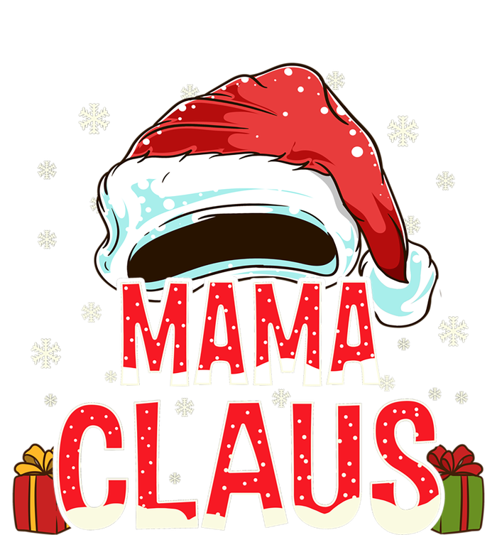 Mama Claus Group Funny Gift Matching Family Christmas Meaningful Gift T-Shirt