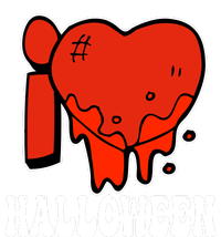 I Love Halloween Creepy Heart T-Shirt