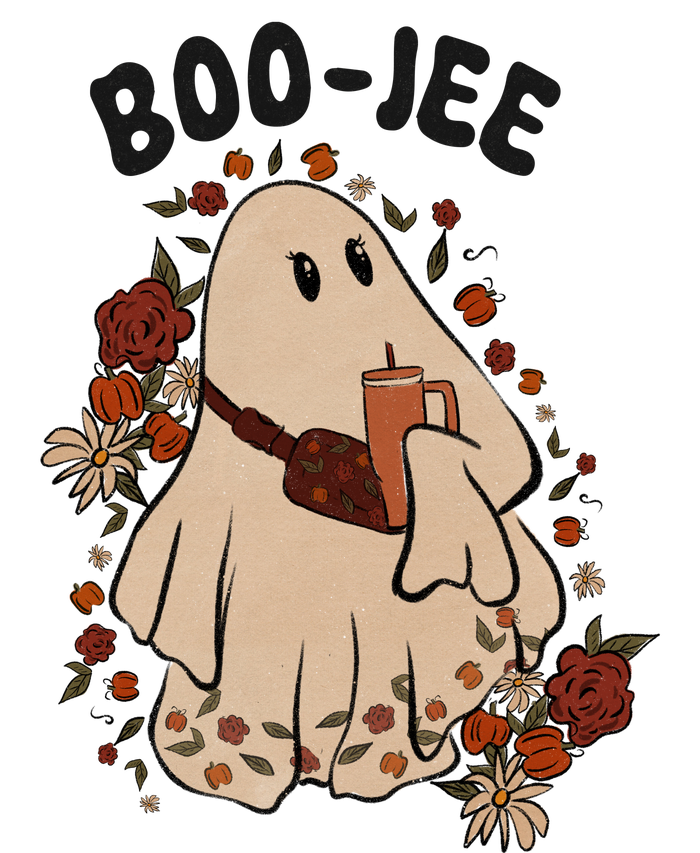 Boo Jee Fall Halloween Ghost Funny Magnet