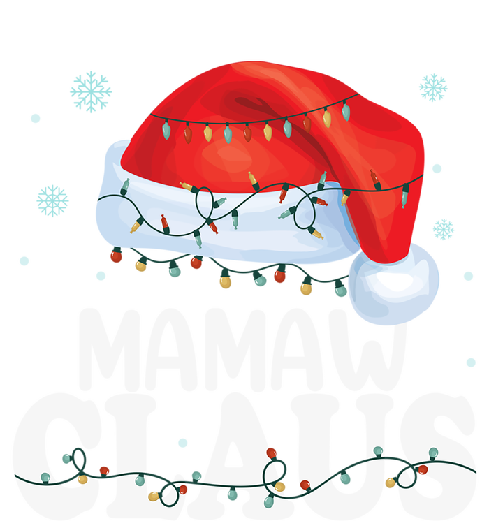 Mamaw Claus Xmas Family Matching Funny Grandma Christmas Cute Gift T-Shirt