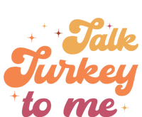 Talk Turkey To Me Leg Day Funny Thanksgiving Cool Gift Women's Long Sleeve Flannel Pajama Set 