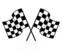 Pit Crew For Race Car Parties White Banner Sweatshirt