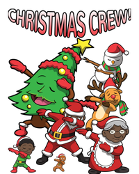 African American Santa Claus Black Christmas Crew Dabbing Baby Bodysuit