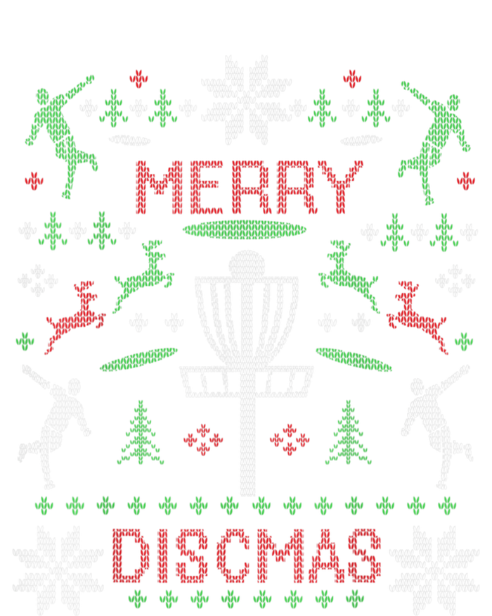 Disc Golf Merry Discmas Christmas Ugly Sweater Graphic T-Shirt