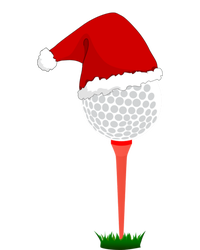 Funny Golfing Christmas Holiday Golf Ball 16 in Basic Backpack