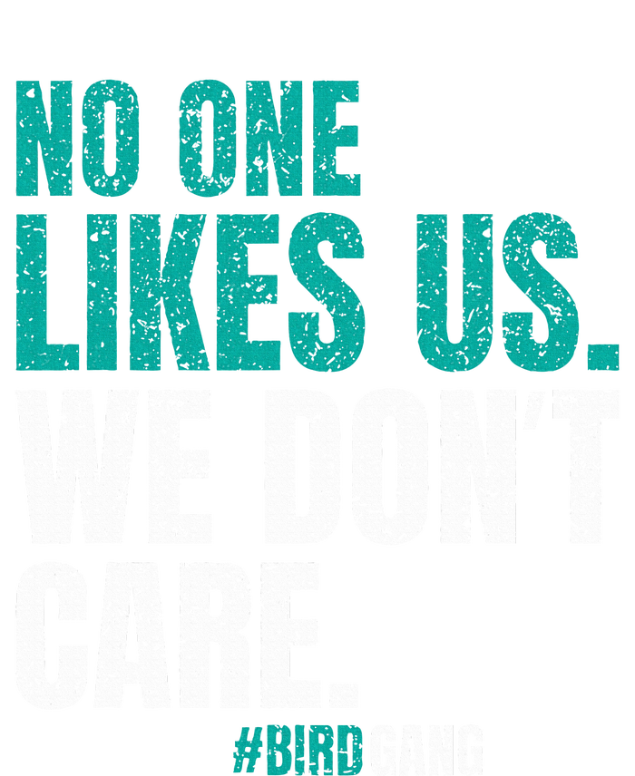 No One Likes Us We Don't Care Motivational Philly Vintage Pom Pom 12in Knit Beanie