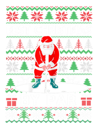 Ugly Sweater Xmas Golf Santa Claus Best Christmas By Par Sustainable Bucket Hat