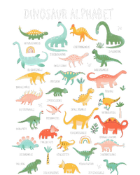 Types Of Dinosaurs Alphabet Identification Back To School Long Sleeve Pajama Set