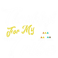 Thankful For My Tribe Thanksgiving Family Matching Outfits Cute Gift Bumper Sticker