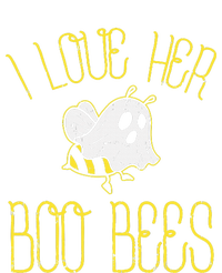 I Love Her Boo Bees Couples Halloween Tote Bag