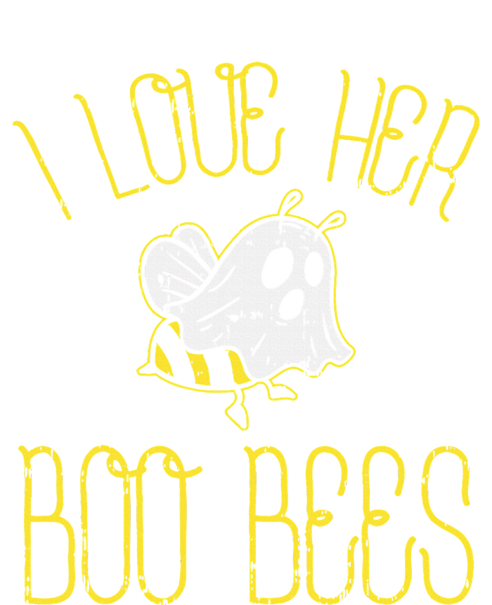 I Love Her Boo Bees Couples Halloween Tote Bag