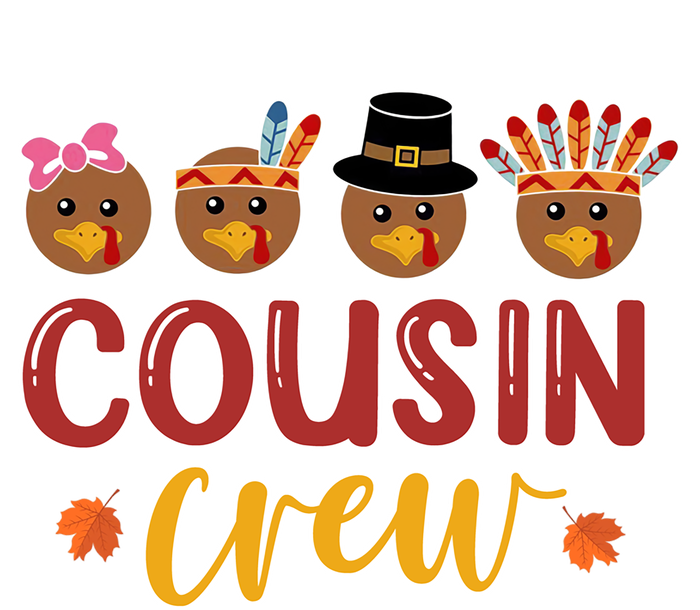 Thanksgiving Cousin Crew Cool Turkey Gift Holiday Great Gift Bumper Sticker