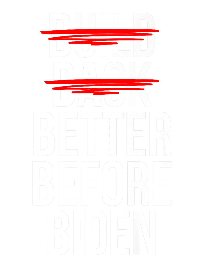 Better Before Biden Funny Anti Joe Biden Saying Sarcasm Women's Perfect Tri Rocker Tank