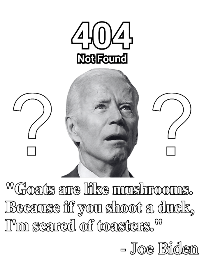 Biden Goats Are Like Mushrooms Because If You Shoot A Duck Zip Tote Bag