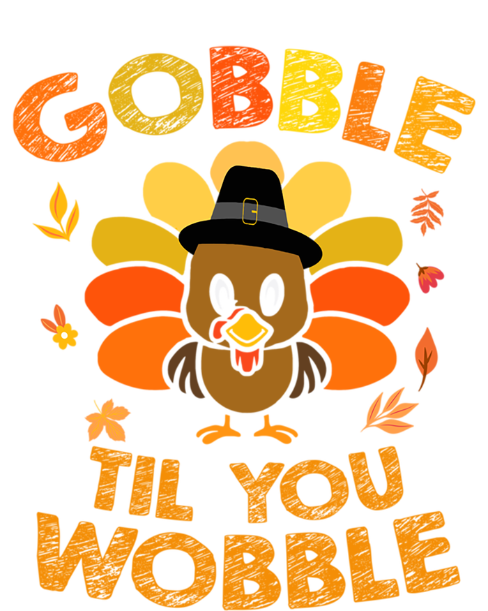 Thanksgiving Gobble Til You Wobble Gift Ladies Essential Tank