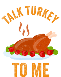 Turkey Day Cool Gift Talk Turkey To Me Thanksgiving Day Gift Coaster