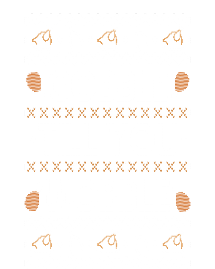 Ugly Funny Thanksgiving Gobble Till You Wobble Great Gift Women's V-Neck T-Shirt