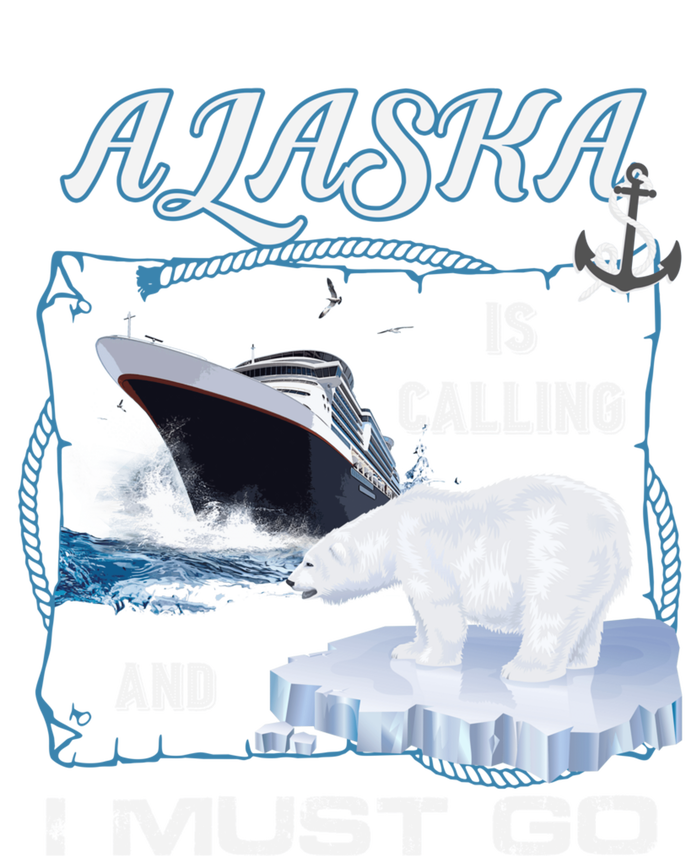 Alaska Is Calling And I Must Go Funny Cruising Sweatshirt