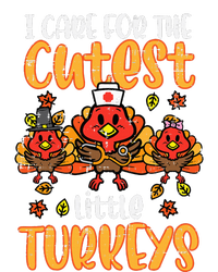 Care For Little Turkeys Nurse Fall Thanksgiving T-Shirt