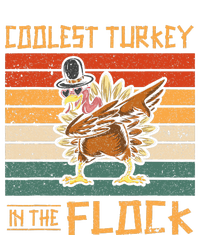 Coolest Turkey In The Flock Funny Thanksgiving Turkey Trot Mesh Reversible Basketball Jersey Tank