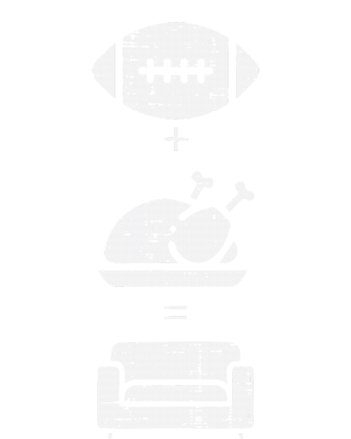 Football Turkey Couch Thanksgiving Sports T-Shirt